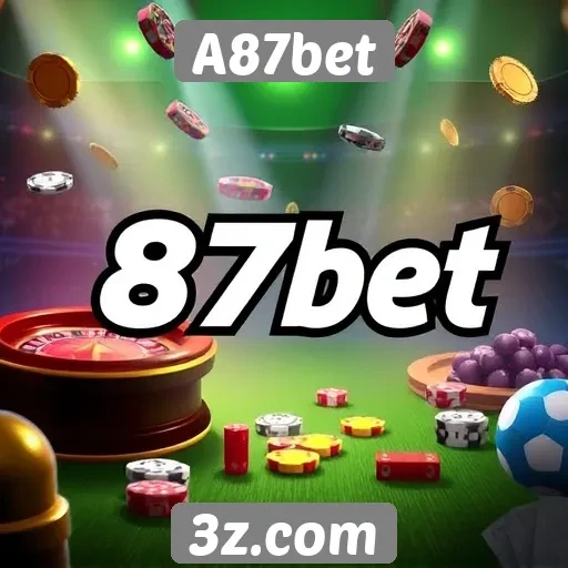 A87bet oferece diversidade de jogos de azar online