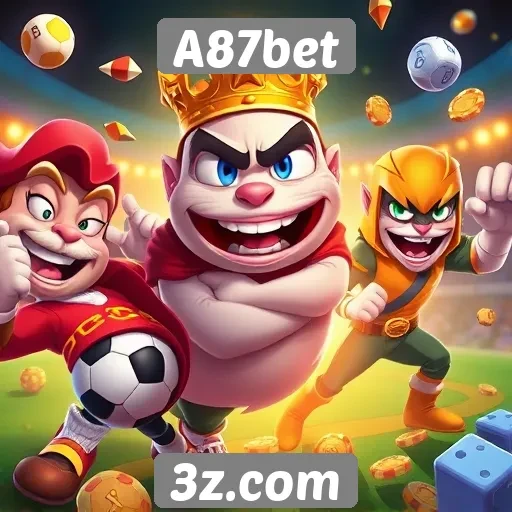 Comparativo de jogos disponíveis no A87bet